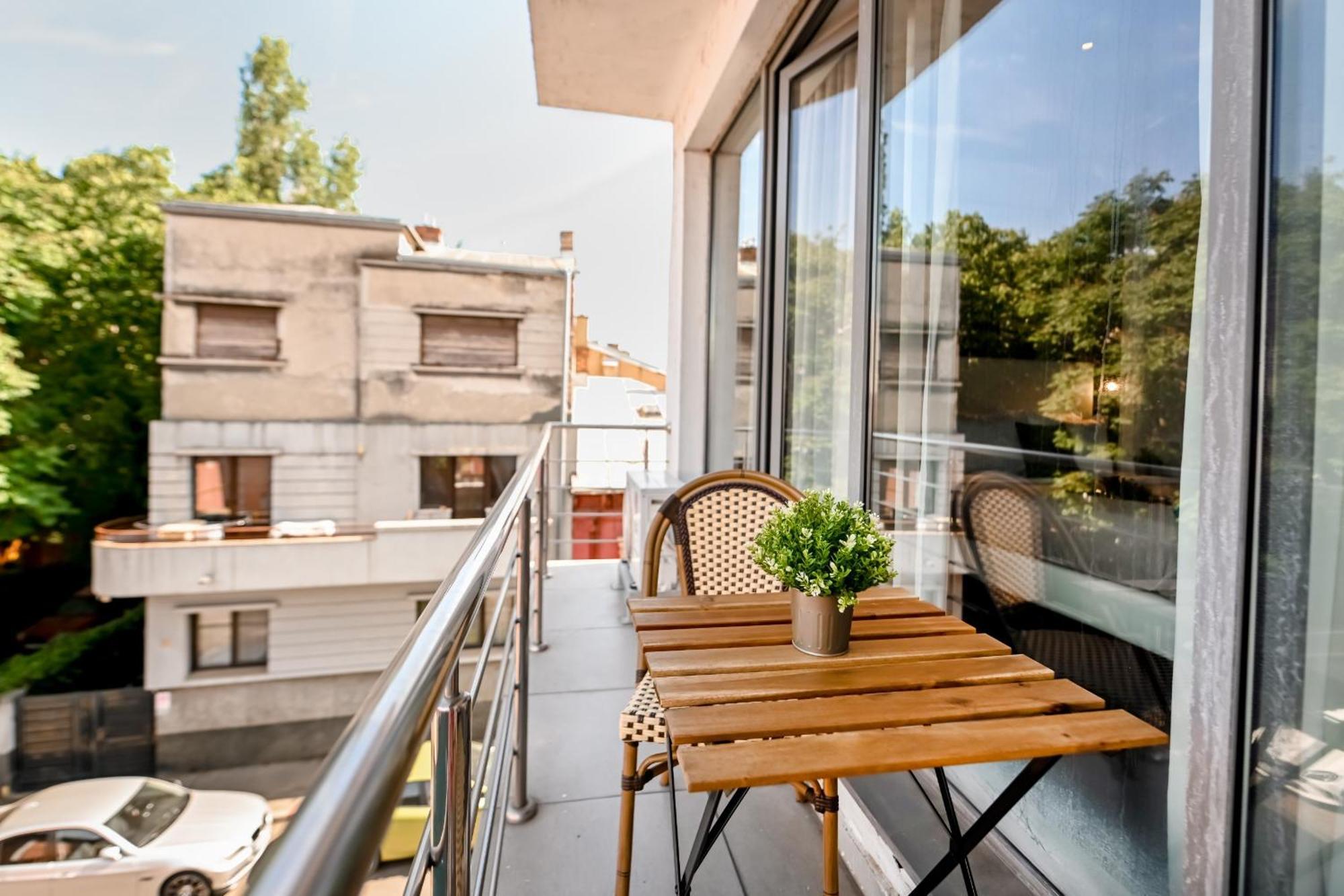 Urban Elegance - Stylish Central Accommodation Bukurešť Pokoj fotografie
